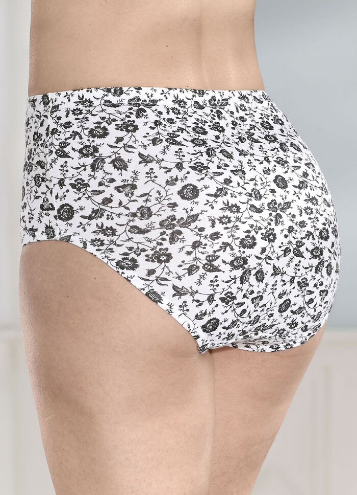 Paket med fem trosor med resår i midjan 