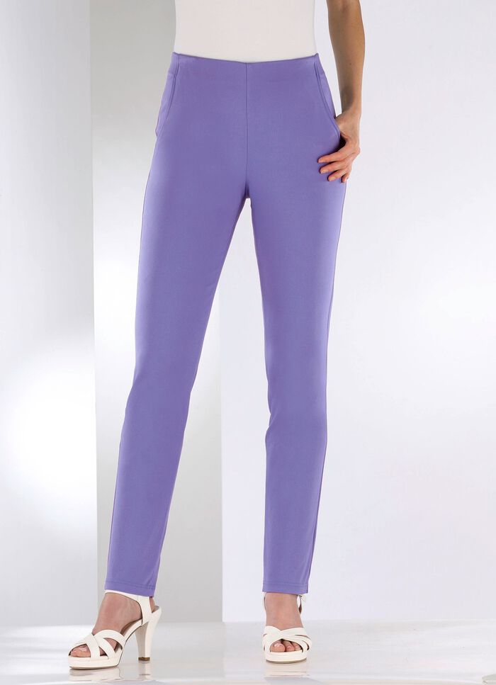 Byxor med slip-on-design 