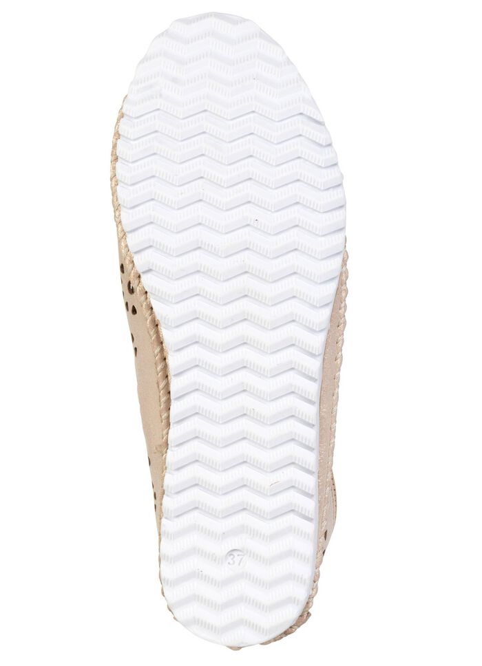 Andrea Conti, somriga damskor med sn&ouml;rning, vidd G, med uttagbar fotb&auml;dd 