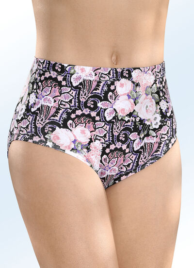 Fem-pack med trosor med stretch i midjan, , large