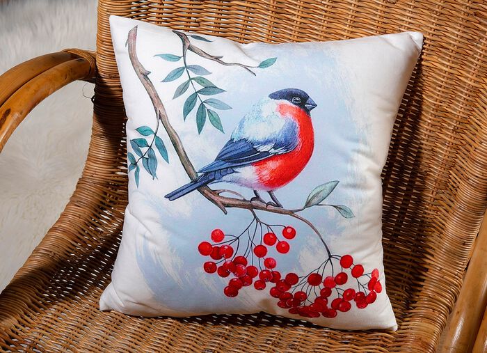 Kuddfodral i sammetslook 