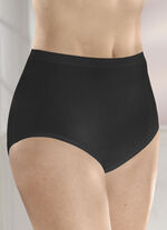 Fem-pack med trosor med elastisk kant, 