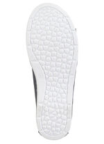 ELENA EDEN snörsko med skrynklig struktur och dekorativa sömmar MARIN