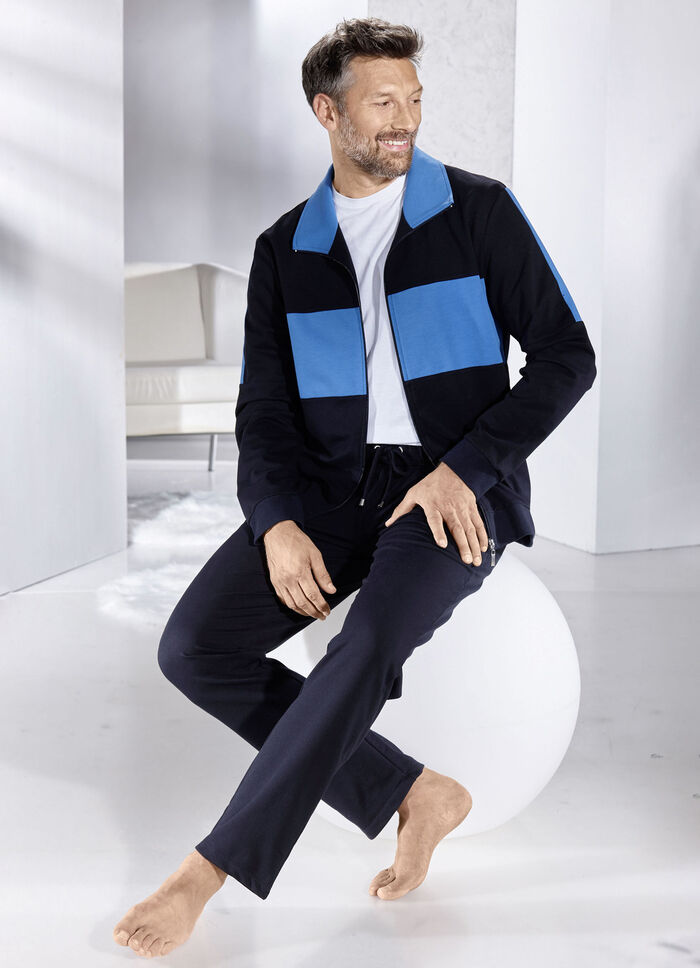 Loungewear-set med dragkedja 