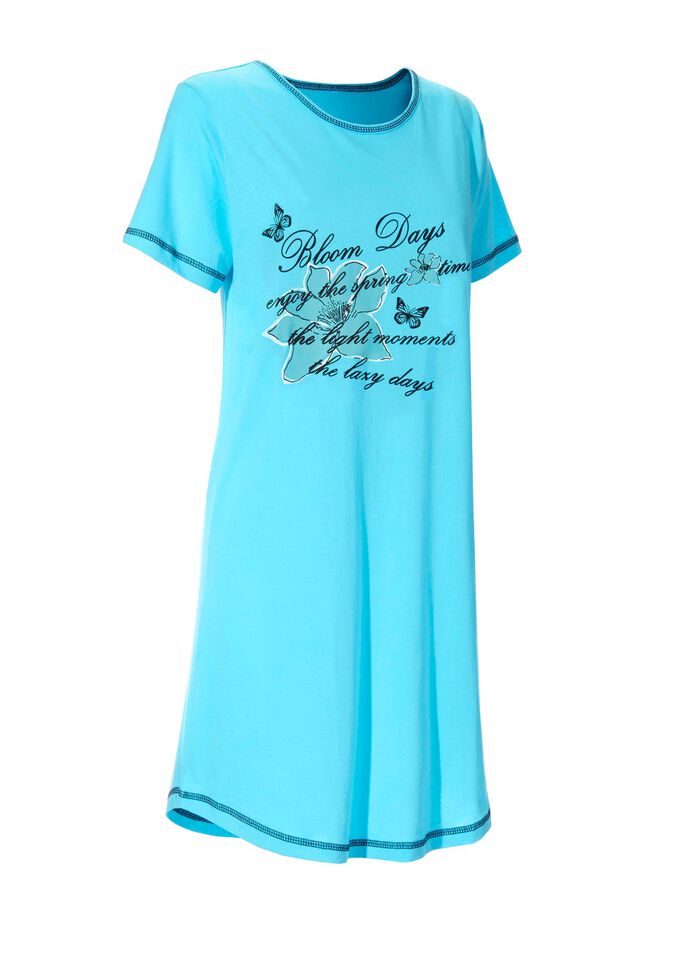 F&ouml;rpackning med tv&aring; nattlinnen, korta &auml;rmar med rund hals 