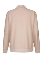 Sweatjacka med sidfickor 