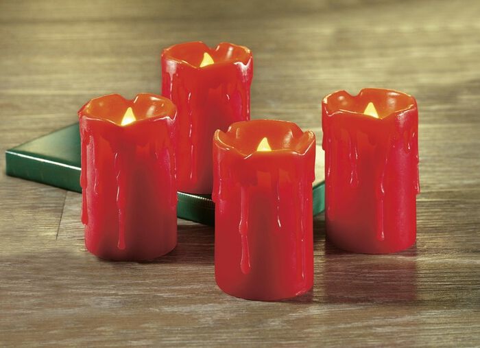 LED &auml;kta vaxljusset R&Ouml;D