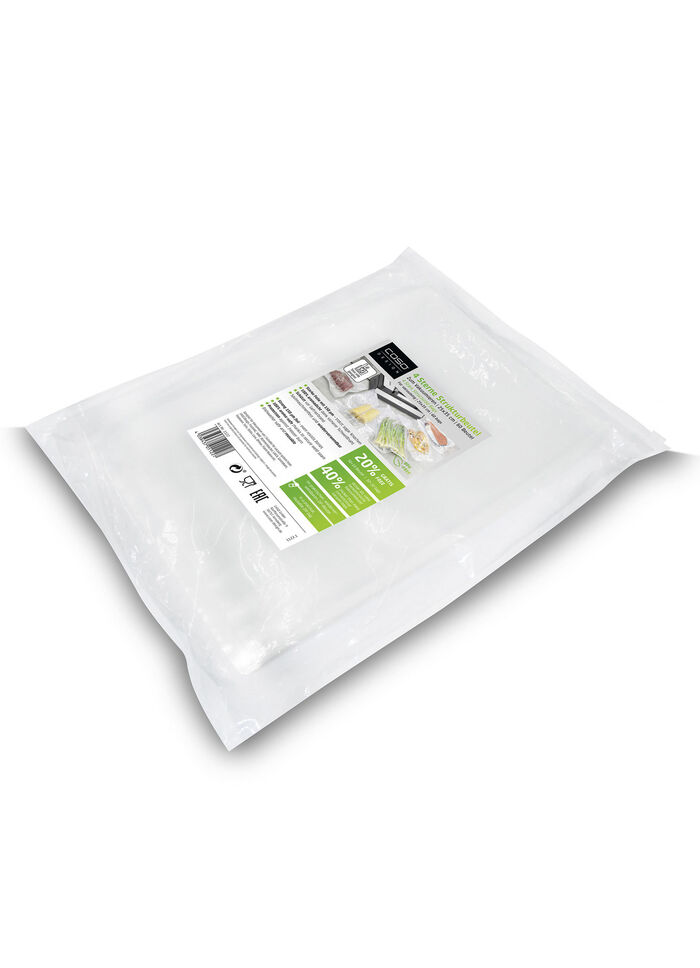 Foliep&aring;sar f&ouml;r Caso vakuumf&ouml;rslutare TRANSPARENT