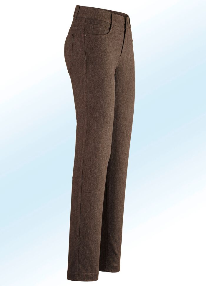 Byxor med en behagligt mjuk, v&auml;rmande insida 