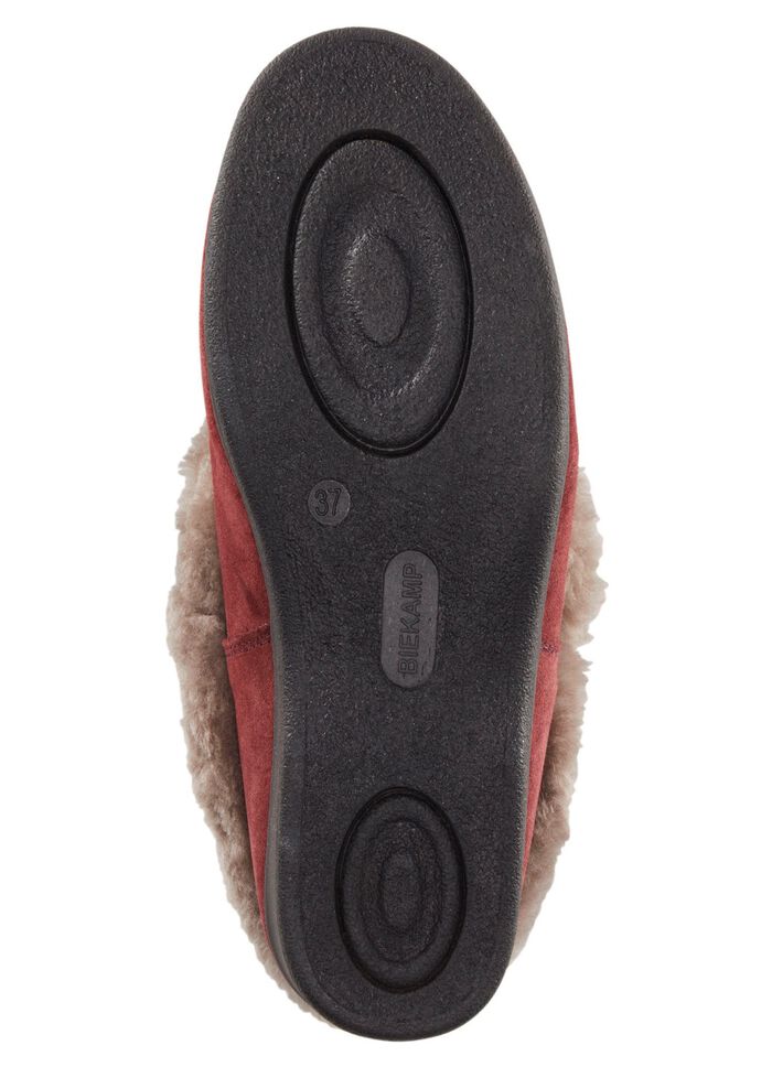 ELENA EDEN Tofflor med foder av &auml;kta lammskinn 