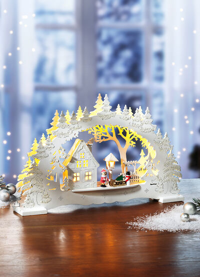 Ljusbåge med LED-belysning 