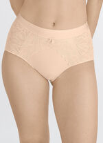 Felina form slip med elastisk spetskant, 