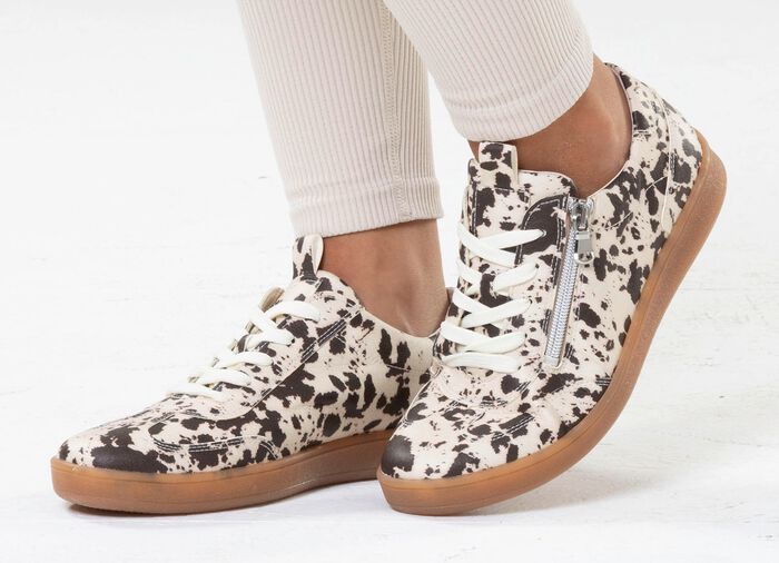 Waldl&auml;ufer, moderiktiga damsneakers, bredd H, med uttagbar fotb&auml;dd 