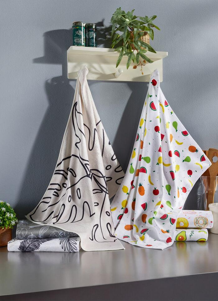 Mikrofiber diskhanddukar, 6 stycken 