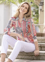 Blus med vacker design 