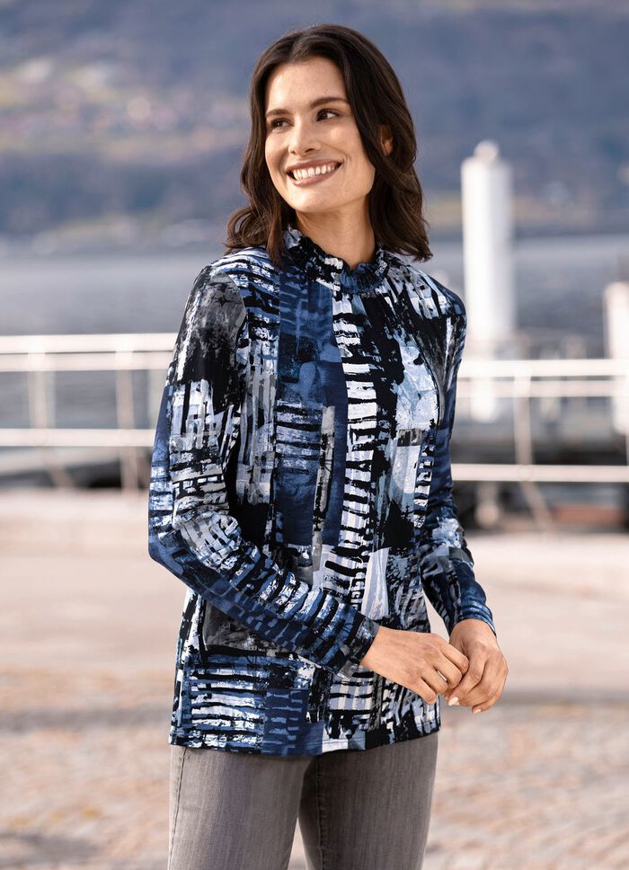 Skjorta i fin jersey 