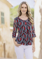 Tunika med en intressant design 