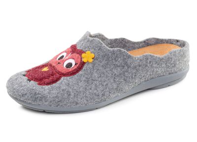 Laurina, klassiska damtofflor, med uttagbar fotb&auml;dd 