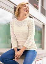 Tr&ouml;ja med dekorativt v&aring;gm&ouml;nster och mix av m&ouml;nster 