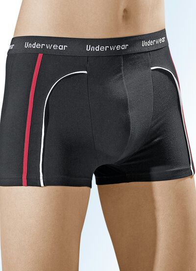 Trepack byxor med resår i midjan, , large