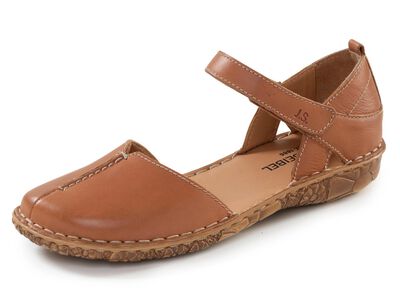 Josef Seibel, l&auml;tta damsandaler, vidd G, med kardborrekn&auml;ppning 