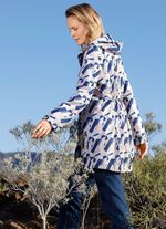 Funktionell jacka med grafiskt tryck 