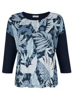 Skjorta med 3/4-ärmar 