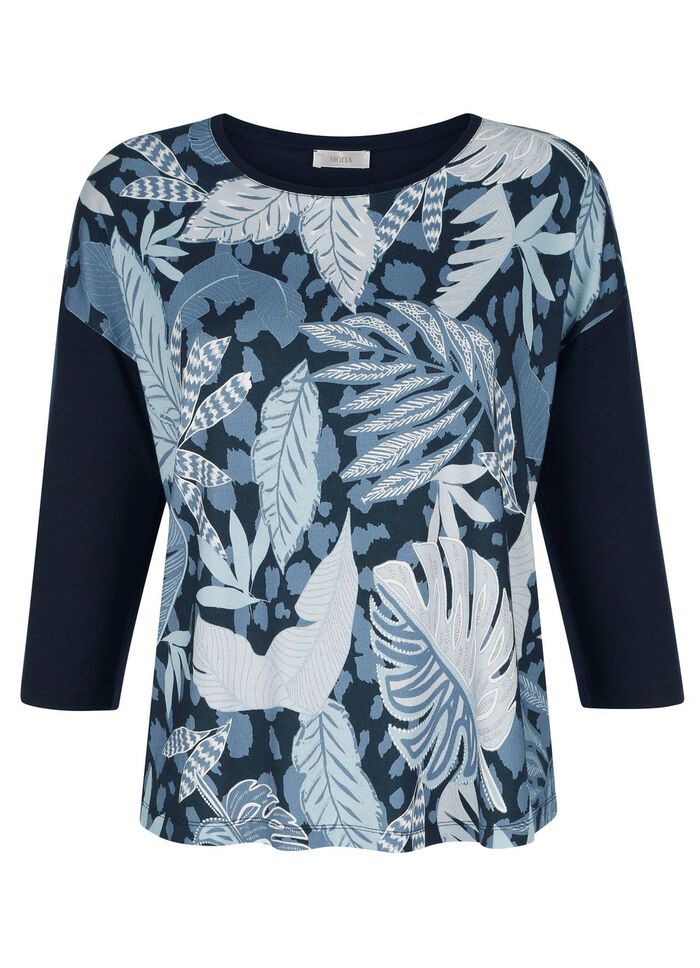 Skjorta med 3/4-ärmar 