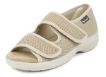 Kardborresandaler för kvinnor och män BEIGE