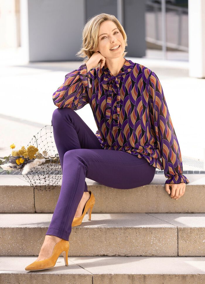 Fantastisk blus med knytband 