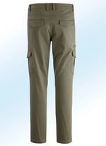 Byxor med cargofickor i 3 f&auml;rger 