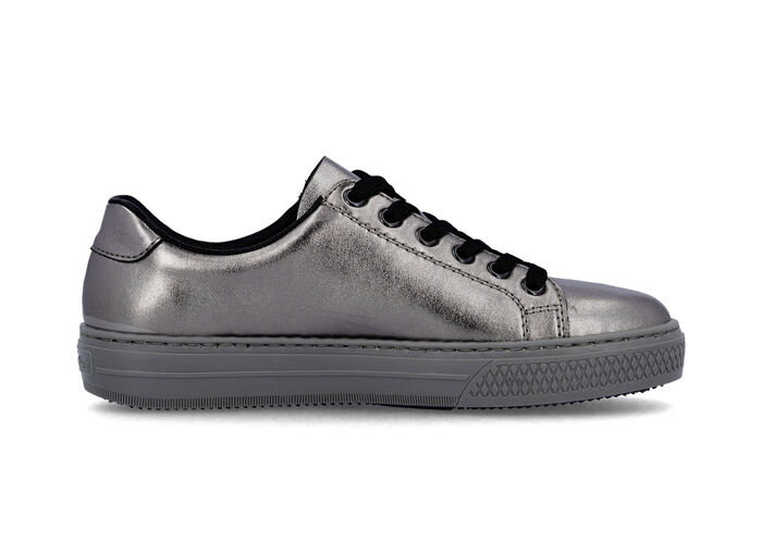 Rieker, trendiga damsneakers med dragkedja, 