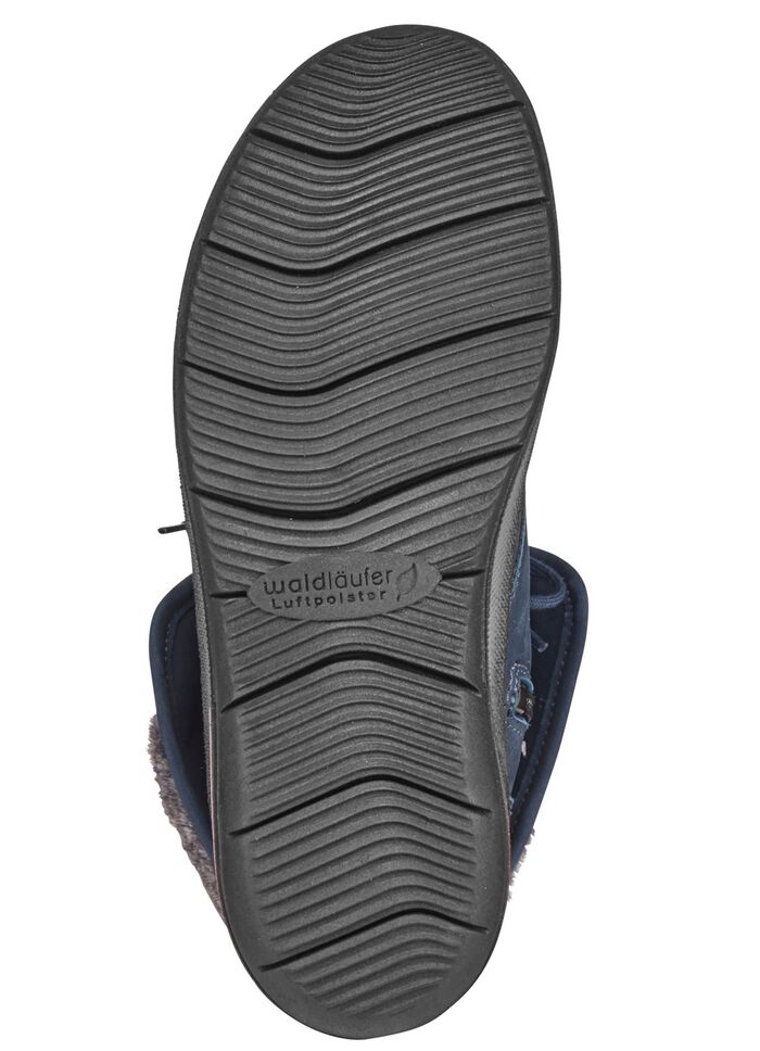 K&auml;ngor fr&aring;n Waldl&auml;ufer med mjuk kant i fuskp&auml;ls JEANS BL&Aring;