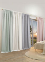 Mörkläggande scarf med multifunktionellt band ROSÉ