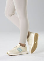 ELENA EDEN sneakers i skimrande nappaläder, 