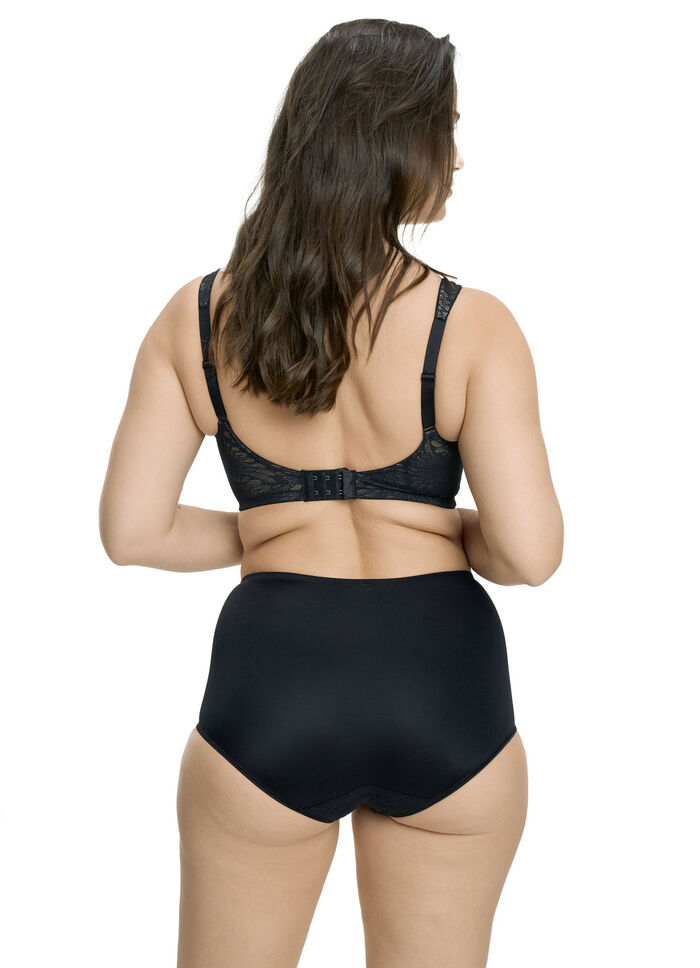 Susa bh med elastisk spets under SVART-VITT