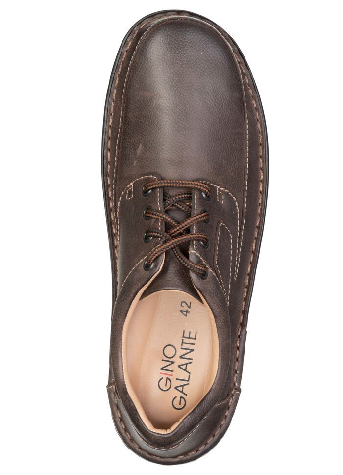 GINO GALANTE, klassiska herrskor med sn&ouml;rning, med uttagbar fotb&auml;dd 