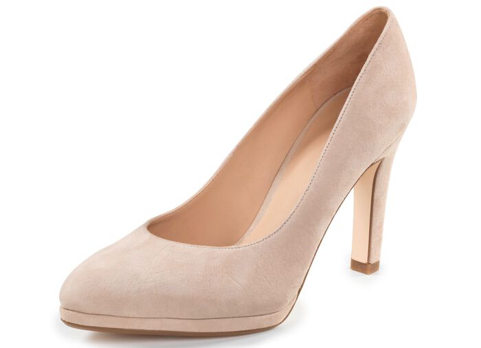 Peter Kaiser, eleganta dampumps, tillverkade av l&auml;der BEIGE
