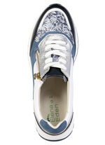 ELENA EDEN, eleganta damsneakers, vidd G, med uttagbar fotbädd JEANS-BUNT