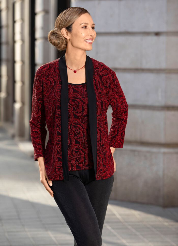 Skjorttunika i 2-i-1-look 