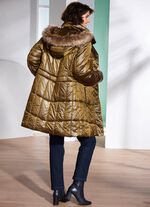 Kort kappa med elastiska vindjacke&auml;rmar 