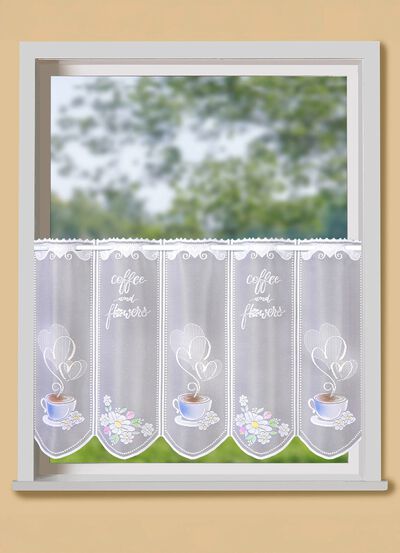 Handf&auml;rgad kort rullgardin med st&aring;ngficka 