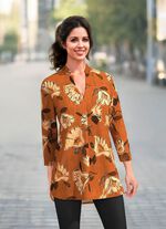 Tunika med st&aring;krage 