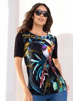 Skjorta med strassdekoration 