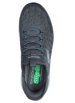 SKECHERS, herrsneakers, med gjuten slip-in-h&auml;lplatta ANTRACIT
