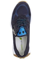 Waldl&auml;ufer sneakers med fr&auml;cka glitterapplikationer M&Ouml;RKBL&Aring;