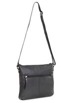 Laurina, v&auml;ska, dam, med justerbar axelrem SVART-BORDEAUX