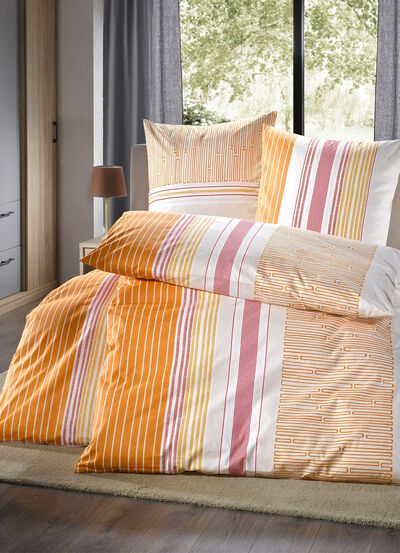 Dekorativa s&auml;ngkl&auml;der i 100 % bomull 