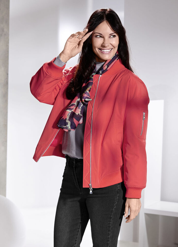 Blouson med 2-vägs dragkedja, 