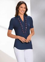 Enf&auml;rgad skjorttunika 